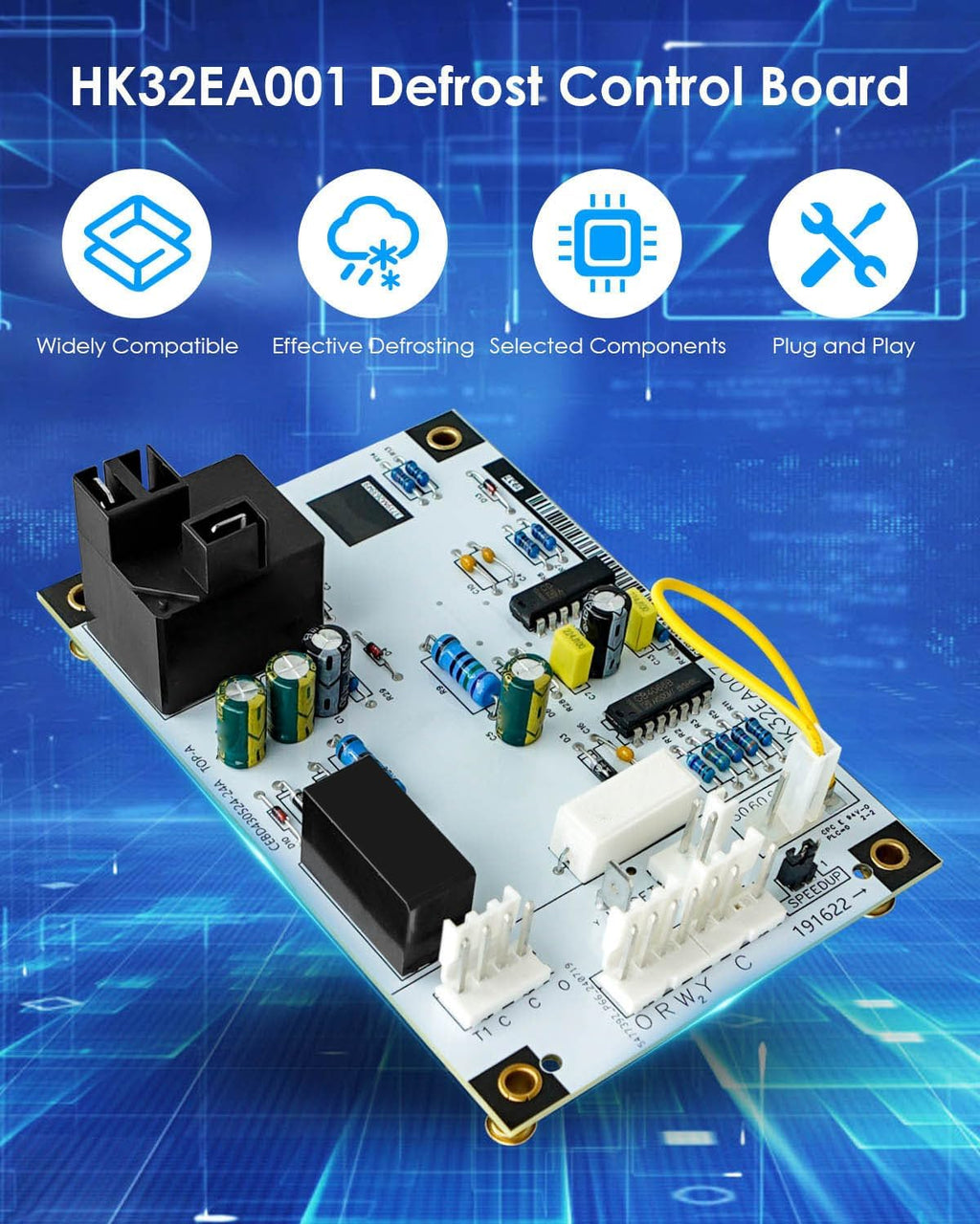 HK32EA001 Defrost Control Board Fit for Carrier Bryant Payne HVAC Equipment
