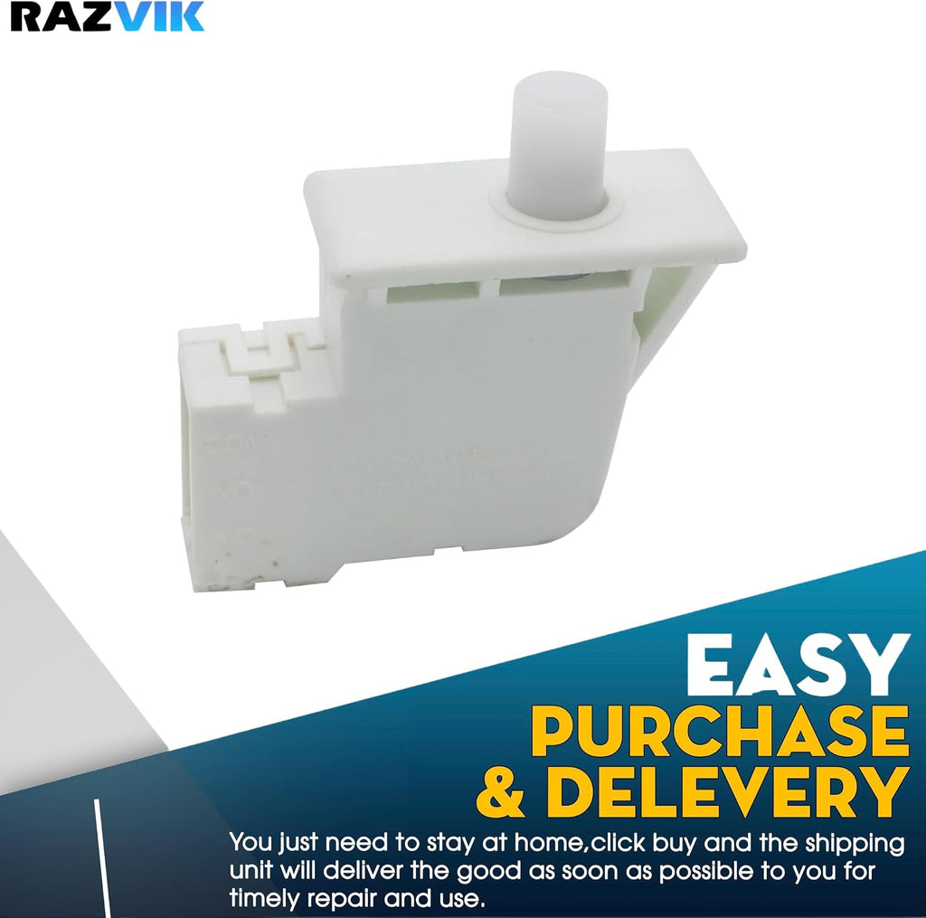 Door Switch Replacement For LG DLE3180W DLE3500W DLE3733U DLE5270V DLE5955S DLE6977S DLE6977W DLE7100W DLE7177SM DLEC855R DLEC885W DLEC888W DLEX2501R DLEX2501S DLEX2550N Dryer