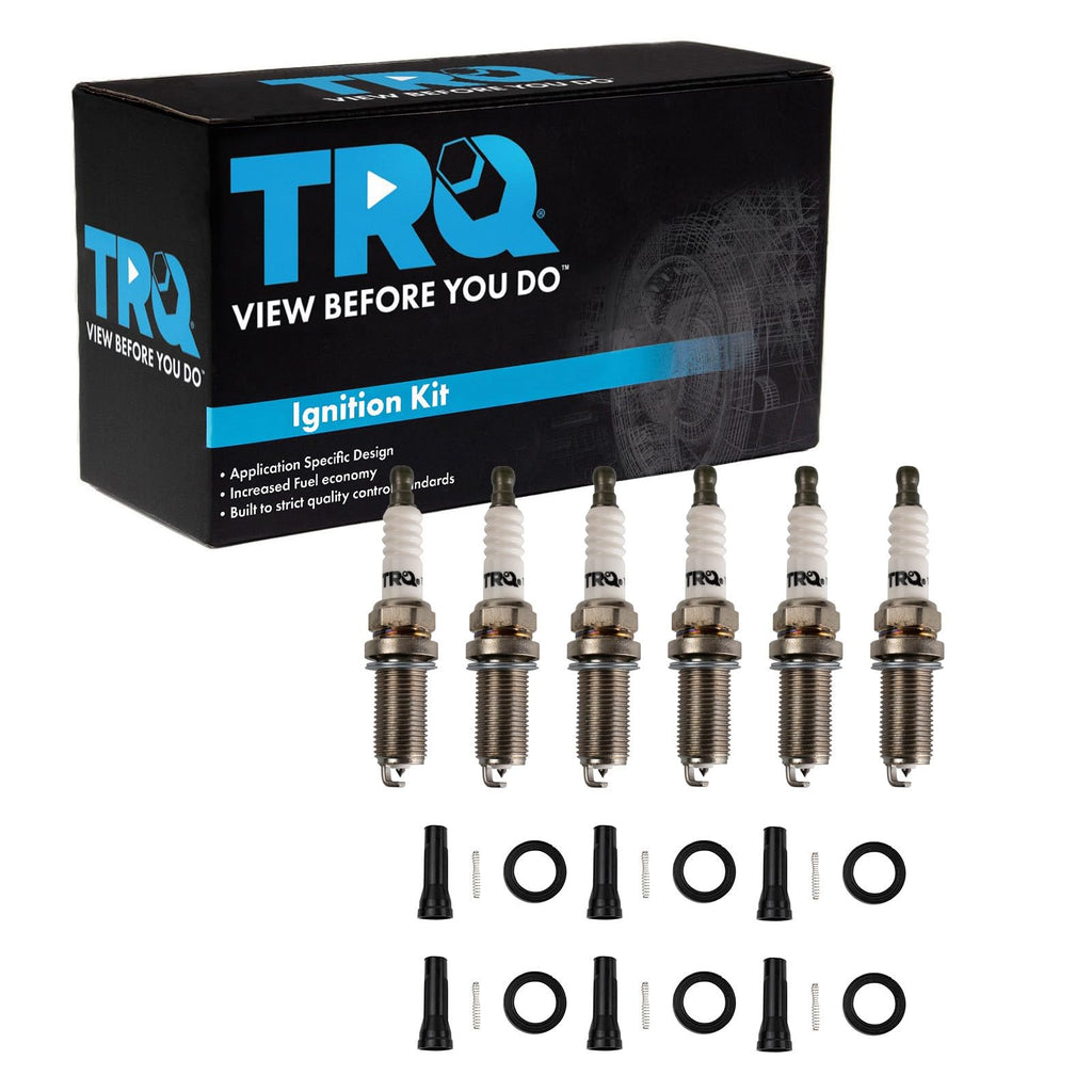 TRQ Ignition Coil and Spark Plug Kit 12 Piece