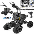Robot Car Kit, 2 in 1 Smart Robotics Arm Building Toy for Raspberry Pi Python Coding, STEM Programming Tank Kits with