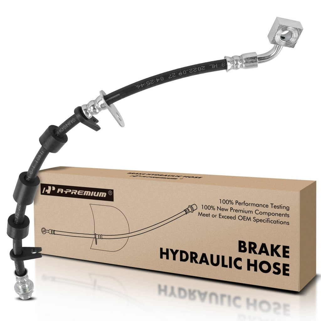 A-Premium Front Driver Brake Hydraulic Hose Compatible with Chevy & Buick