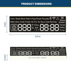 EAV64012007 Gas Range LED Display Control Board Fit for LG