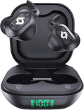 Wireless Earbuds Bluetooth Earbuds Wireless Charging Case Waterproof Headphones Built in Microphone Stereo Bass 64H