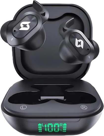 Wireless Earbuds Bluetooth Earbuds Wireless Charging Case Waterproof Headphones Built in Microphone Stereo Bass 64H