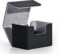 MTG Deck Box Holds 120+ Single Sleeved Cards Commander Deck Box | Card Deck Box for Trading Cards Magnetic Card