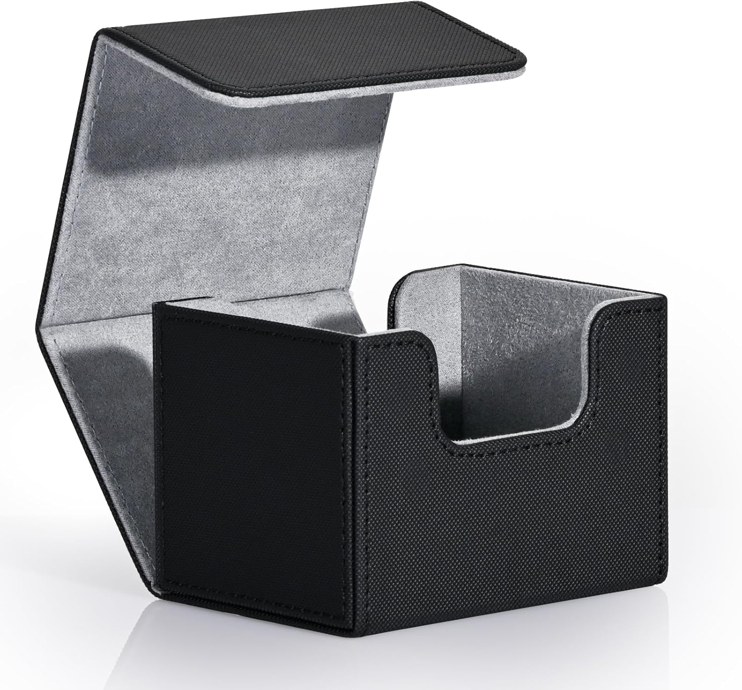 MTG Deck Box Holds 120+ Single Sleeved Cards Commander Deck Box | Card Deck Box for Trading Cards Magnetic Card
