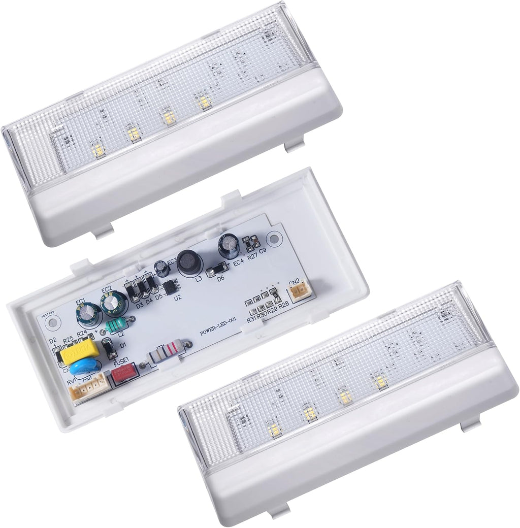 3-Pack Refrigerator LED Light Kit Fit for Whirl-pool WRS325FDAM04 Freezer