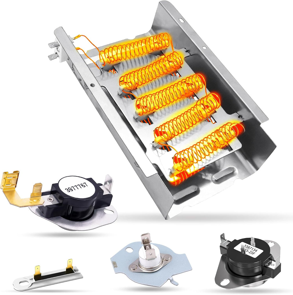LER4634PQ1 LER5636PQ0 Dryer Heating Element Fit for Whirl-pool LEQ8858JQ1