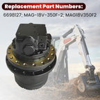 6698127 Hydraulic Travel Motor Fits for Bobcat E32 E34 E35 E37 E38