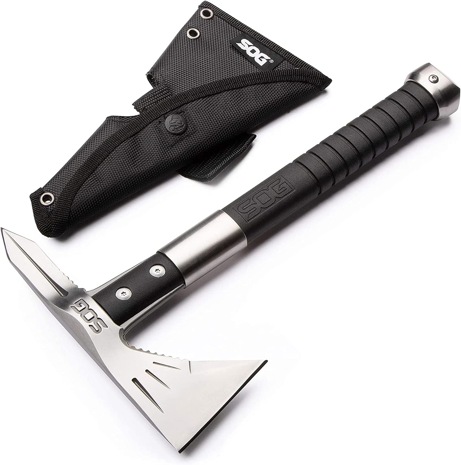 Tomahawk Tactical Hatchet - Voodoo Hawk Mini Tactical Axe, Throwing Hatchet w/ 2.75 Inch Blade for Survival Sports