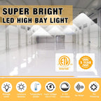240W UFO LED High Bay Light 0-10V Dimmable 5000K LED High Bay Light
