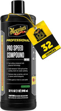 Professional M100 Pro Speed Compound, 32oz | Fast-Cutting Rubbing Compound for Cars, Offers Heavy Scratch & Swirl