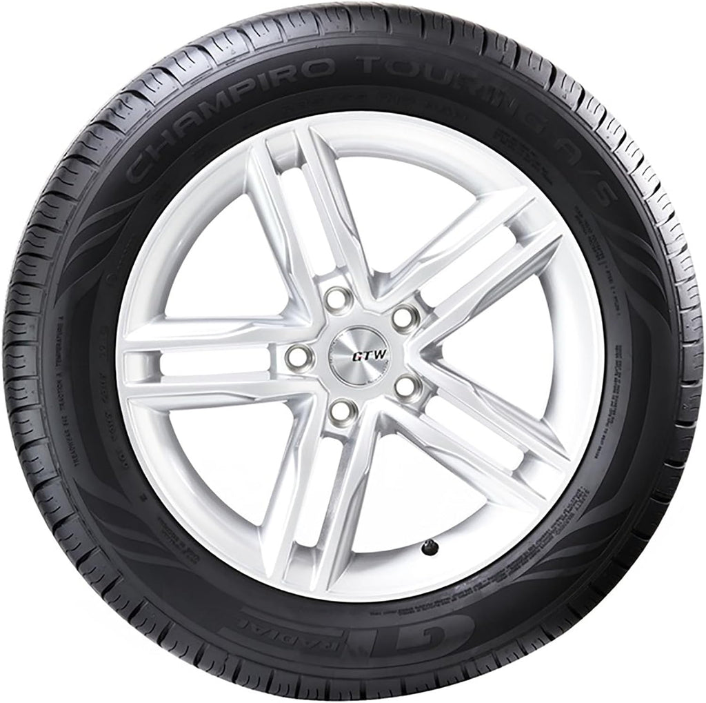 Champiro Touring A/S All Season 215/45R17 87V Passenger Tire | Passenger Touring All Season Traction 87V Rated