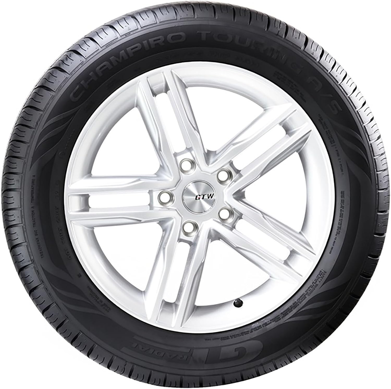Champiro Touring A/S All Season 215/45R17 87V Passenger Tire | Passenger Touring All Season Traction 87V Rated
