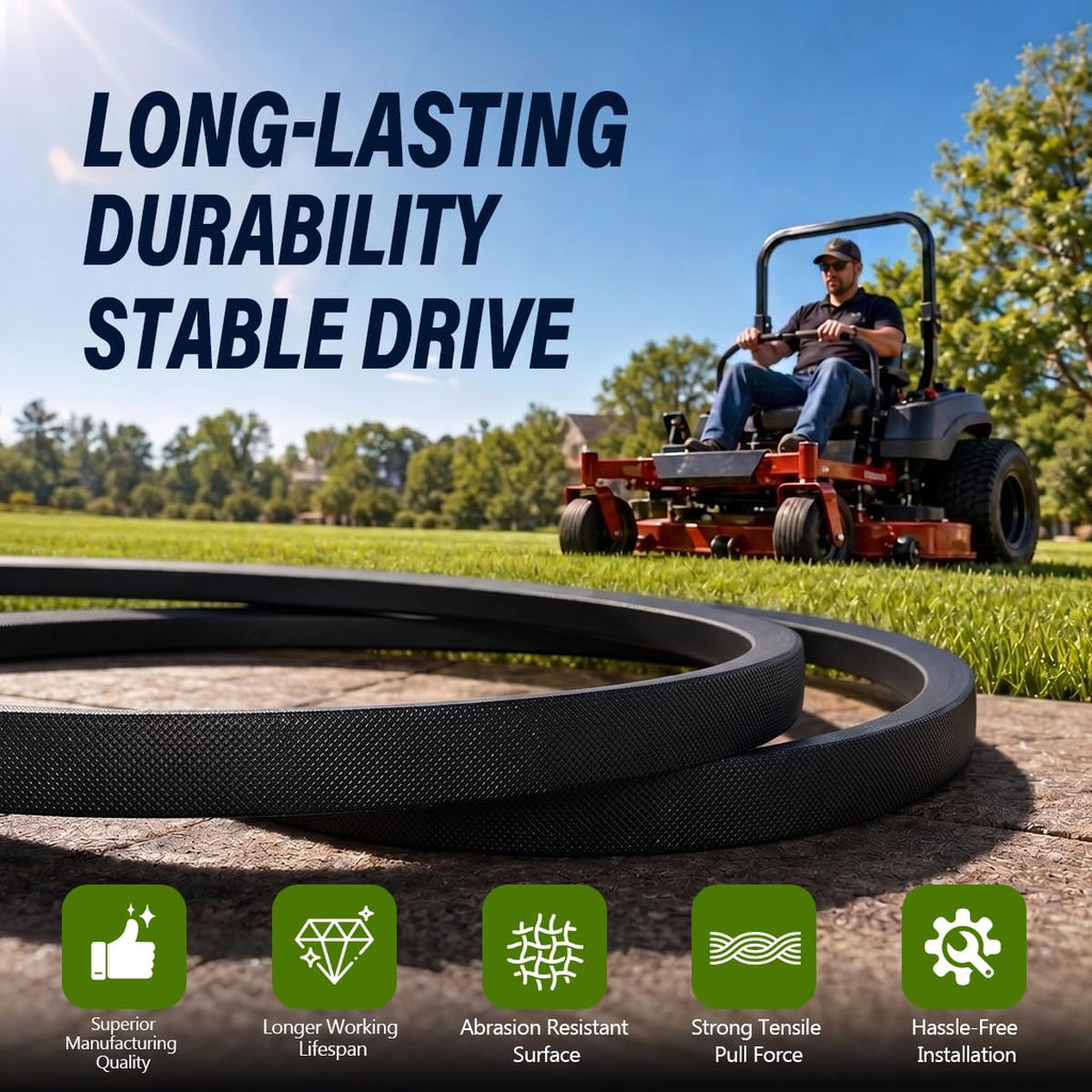 754-04044 Deck Belt 134" x 0.5" Replacement for Cub Cadet