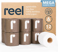 Premium 3-Ply Bamboo Toilet Paper - 12 Rolls, 300 Sheets per Roll