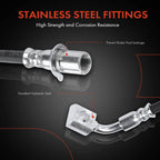 A-Premium Front Passenger Brake Hydraulic Hose