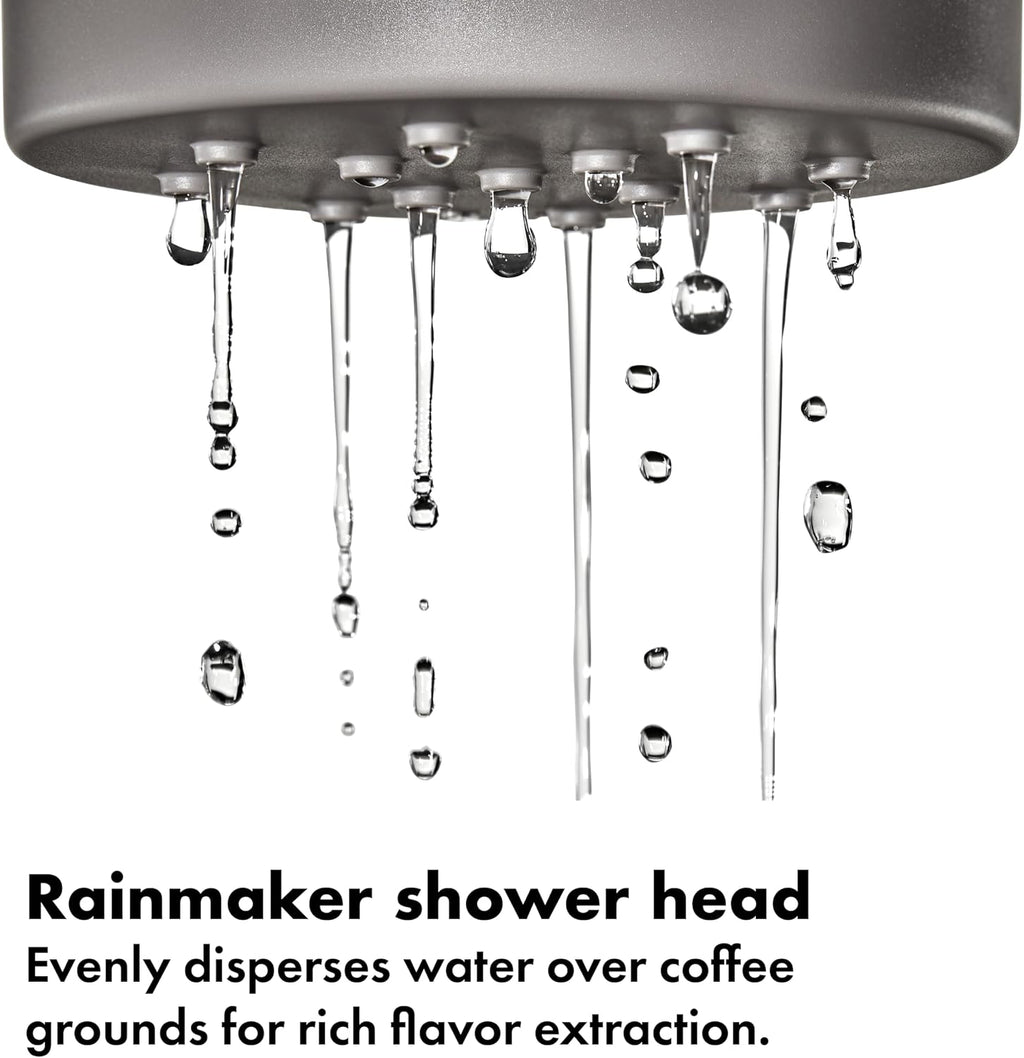 Brew 9-Cup Drip Coffee Maker – Programmable Coffee Machine | Stainless Steel, Single Serve or Full Carafe Option, SCA
