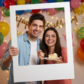 40 x 30 Inch Large Photo Booth Frame Selfie Frame,Blank DIY Cutout Props for Birthday,Wedding Photo Prop,Graduation