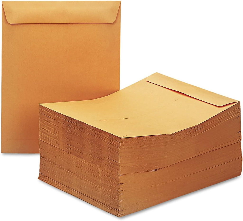 44105 Catalog Envelope, Center Seam, 10 x 13, Brown Kraft, 250/Box