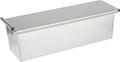 Bakeware Pullman Loaf Pan with Cover, 13 x 4 inch, Nonstick & Quick Release Coating, Made in the USA from Aluminized