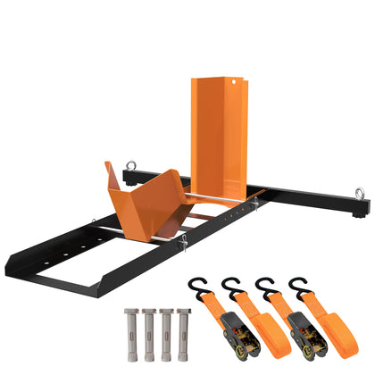 Motorcycle Wheel Chock & Motorcycle Front Stand For Up to 6.5" Tire