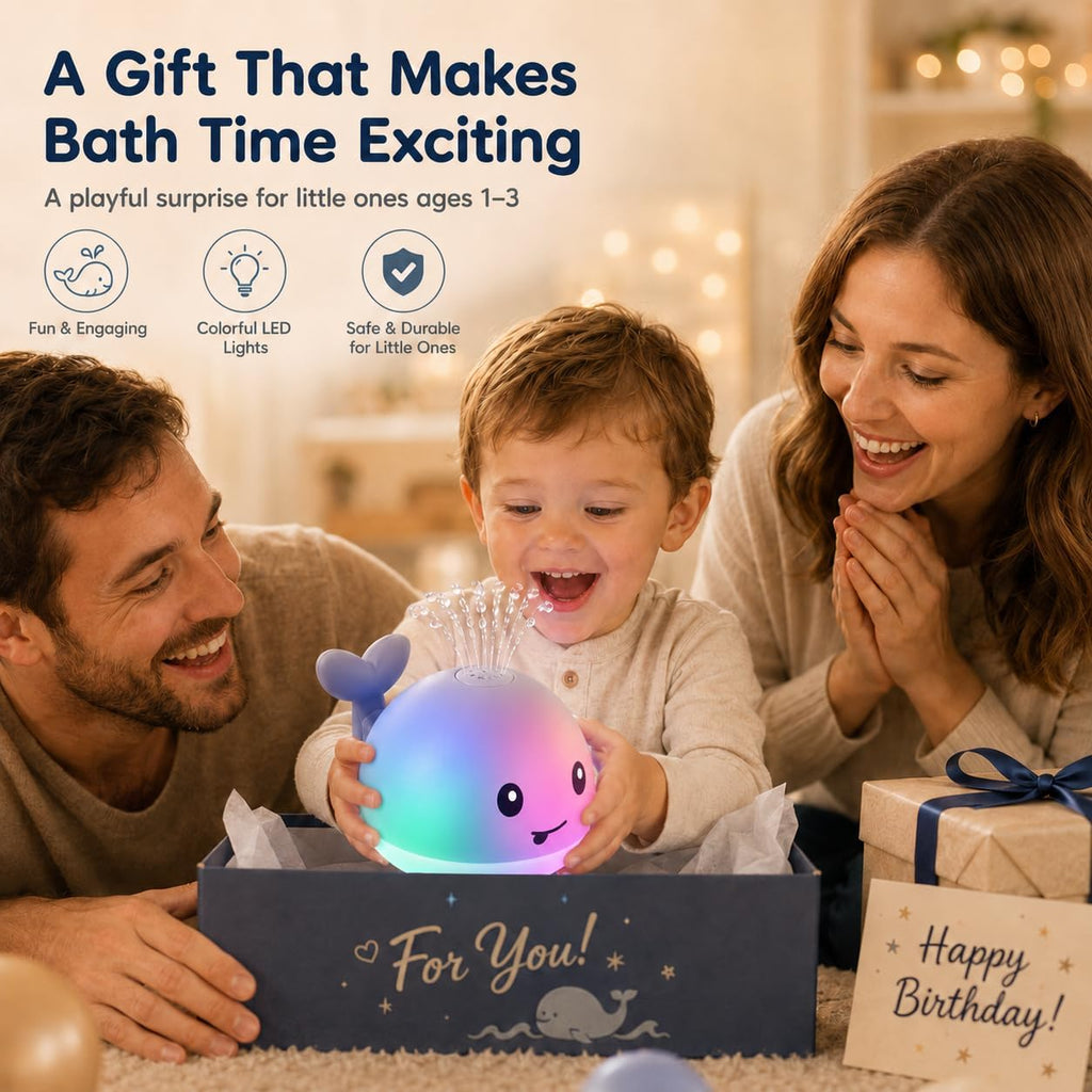 Bath Toys for Kids Ages 1-3, Baby Bath Toys 6-12-18 Months, Pool Water Toys for Toddlers, Babies 1 2 3 Year Boy Girl