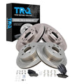 TRQ Brake Pad & Rotor Kit Ceramic