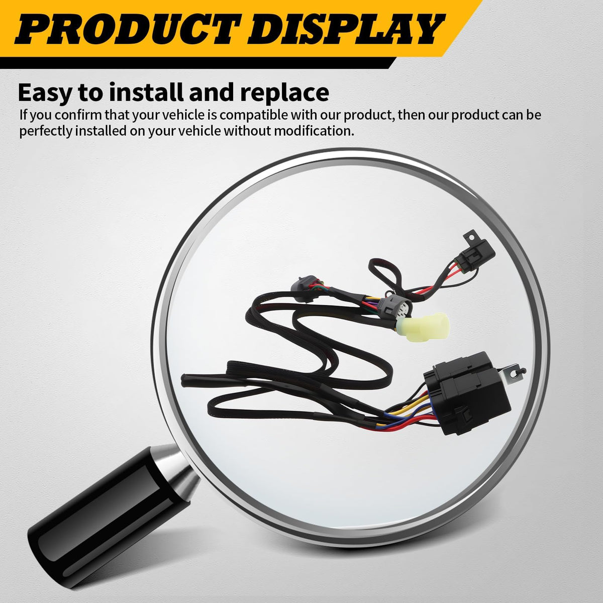Jecoupoon Shift Wiring Harness Kit Compatible with Rancher 350 ES 00-06