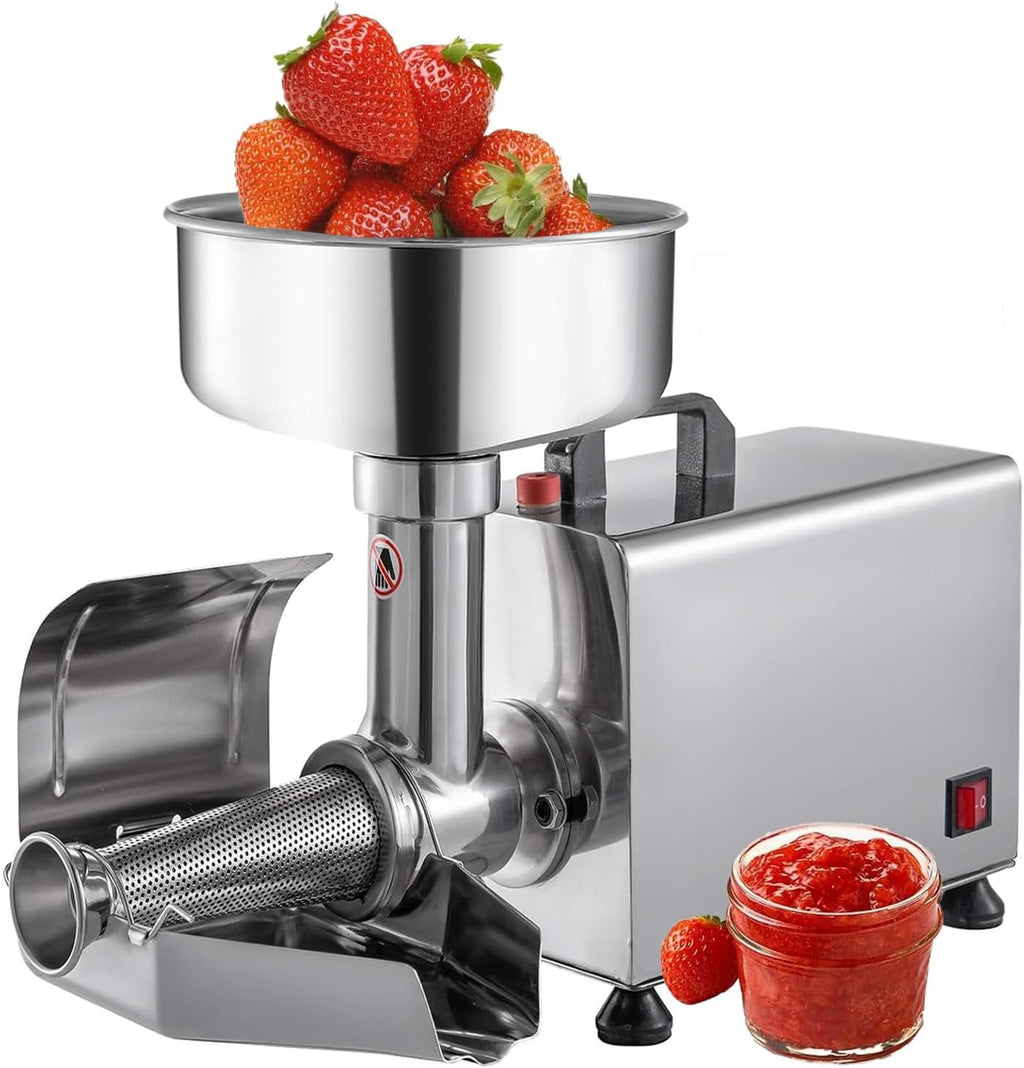 Electric Tomato Strainer Machine, 450W Tomato Sauce Maker Machine, Tomato Milling Machine Stainless Steel Tomato