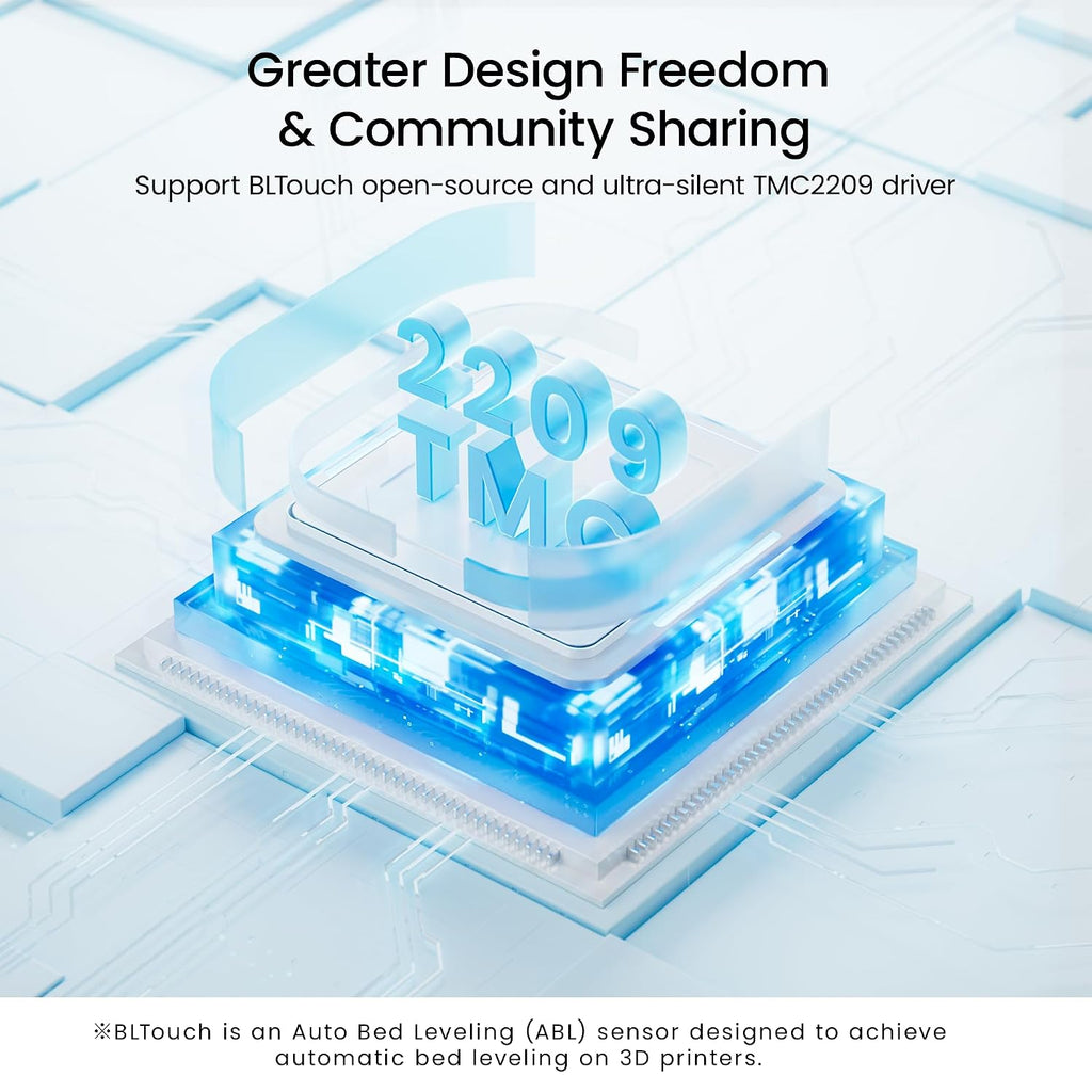 LK5 Pro 3 3D Printer 11.8x11.8x15.7in Large Printing Size FDM 3D Printer Fully Open Source Motherboard Upgrade TMC