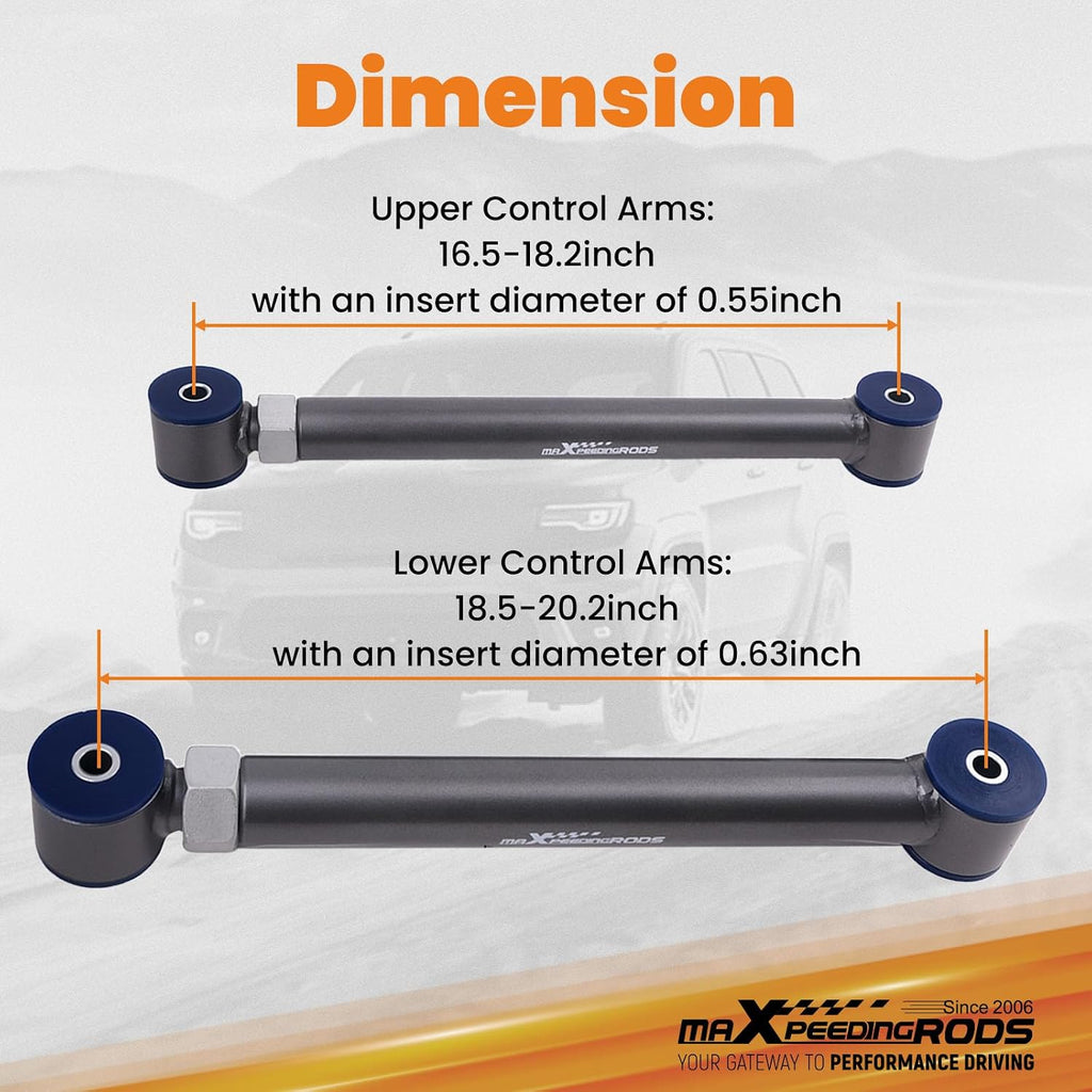 maXpeedingrods Adjustable Front Control Arm for Ram 1500 2500 3500 94-09