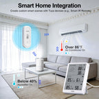 WiFi Thermometer Hygrometer with 4 IP65 Remote Sensors, 328Ft Range