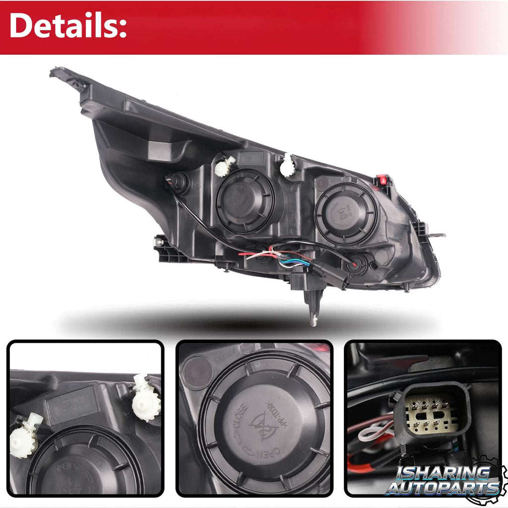 Headlights Assembly for 2013-2015 Chevy Malibu, 2016 Malibu Limited