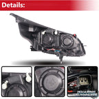 Headlights Assembly for 2013-2015 Chevy Malibu, 2016 Malibu Limited