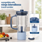 Replacement Straws with Cleaning Brush for Ninja BlendBOSS 26oz Cup