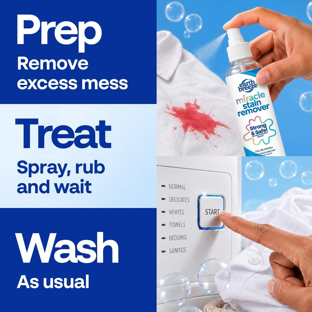 Miracle Stain Remover Spray 4fl oz.