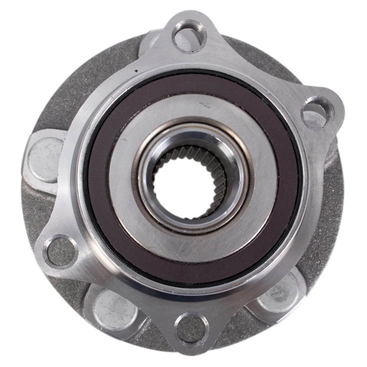 TRQ 2 Piece Rear Wheel Bearing & Hub Assembly Set