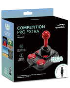 SL-650212-BKRD Competition PRO EXTRA USB Joystick - Anniversary Edition, Retro-Arcade-Stick, schwarz-rot