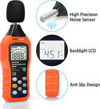 Protmex PT6708 Sound Level Meter - Digital Decibel Reader Measurement
