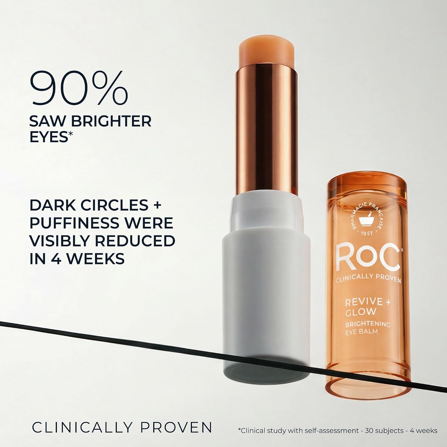 Multi Correxion Revive + Glow Eye Balm with Vitamin C (0.14 oz) + Retinol Eye Cream Packette (Packaging May Vary)