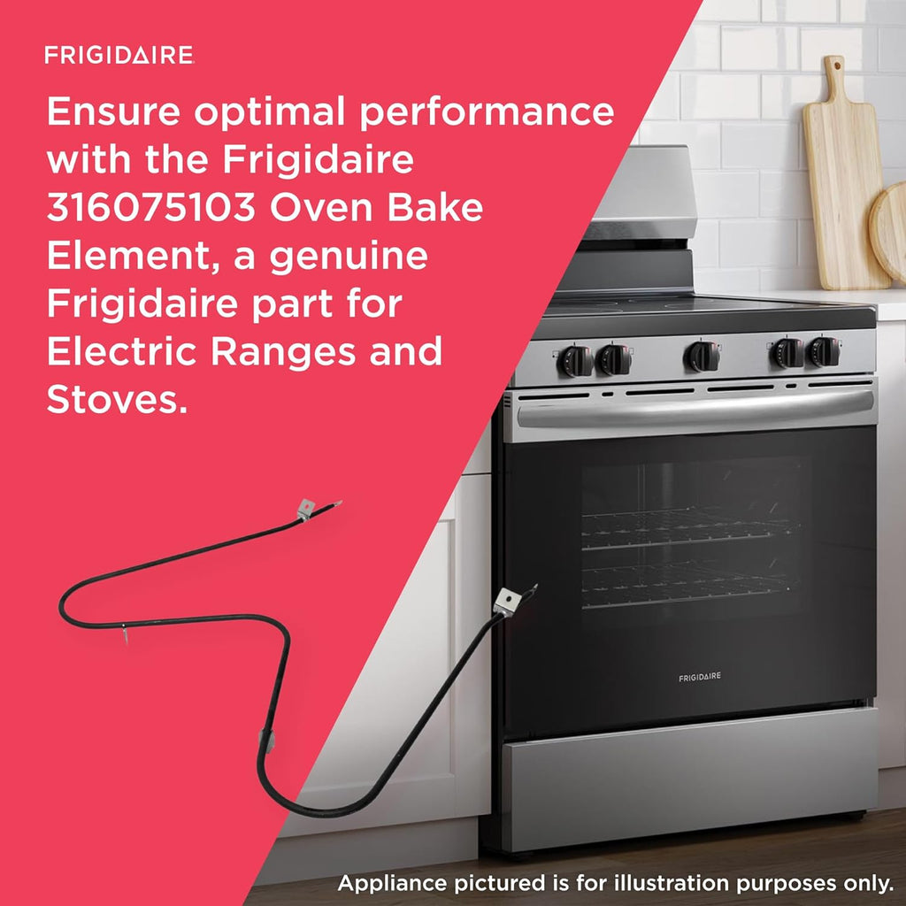 Frigidaire 316075103 Oven Bake Element for Electric Ranges and Stoves