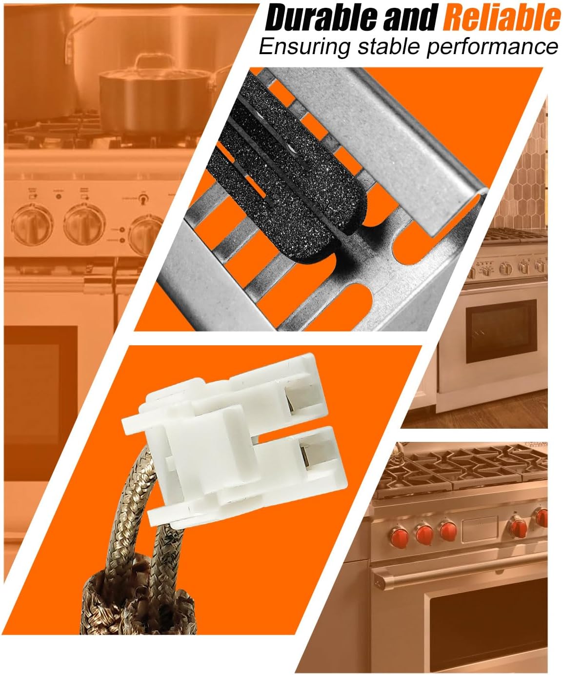 Gas Range Oven Igniter Fit for Thermador Bosch Replace 755058 9000820965