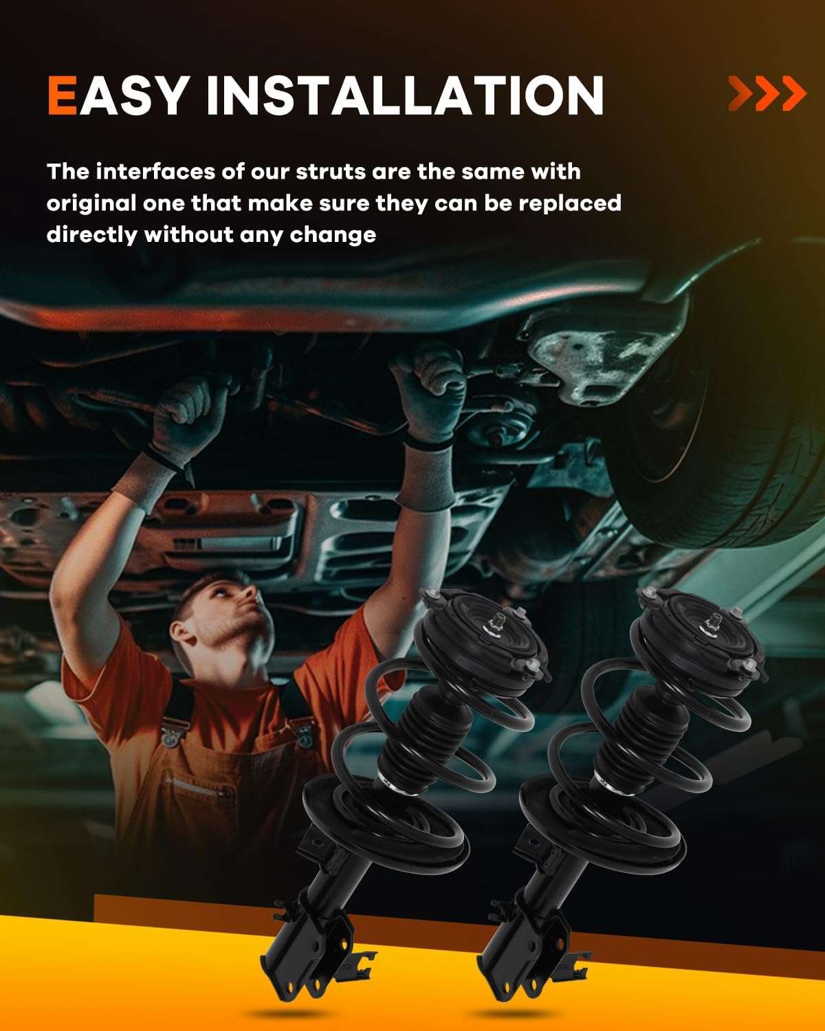 OCPTY Front Complete Strut Assembly for Nissan for Altima 2013-2017