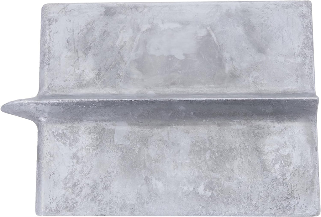Zinc Concrete Groover, 6 x 4 3/8 Inch, Assembled in the USA | Solid Zinc Blade Cuts Sharp Clean Grooves 1/2 Inch