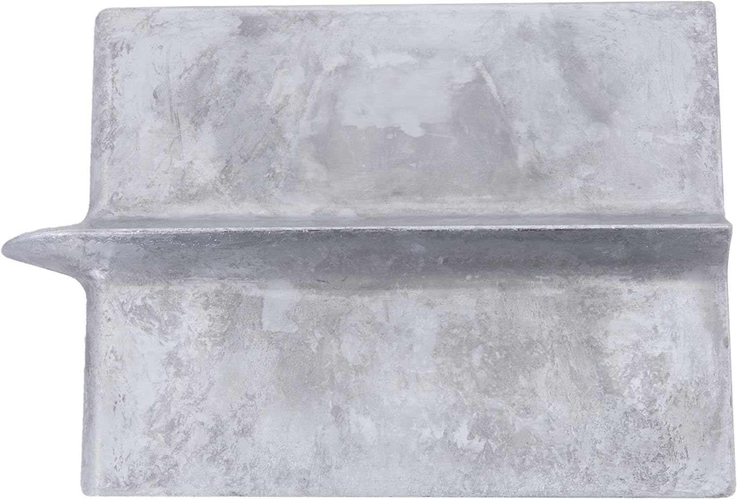 Zinc Concrete Groover, 6 x 4 3/8 Inch, Assembled in the USA | Solid Zinc Blade Cuts Sharp Clean Grooves 1/2 Inch