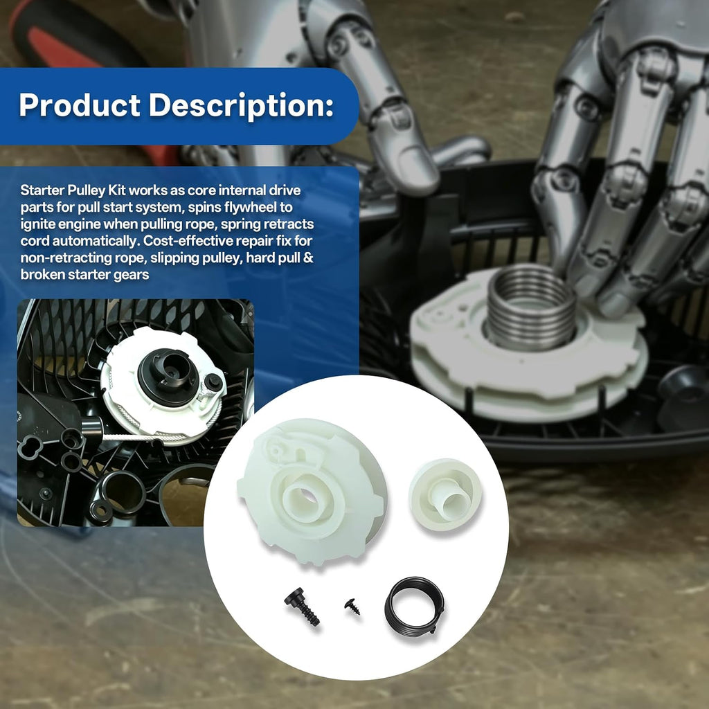 576744401 Recoil Starter Pulley Kit,1Set