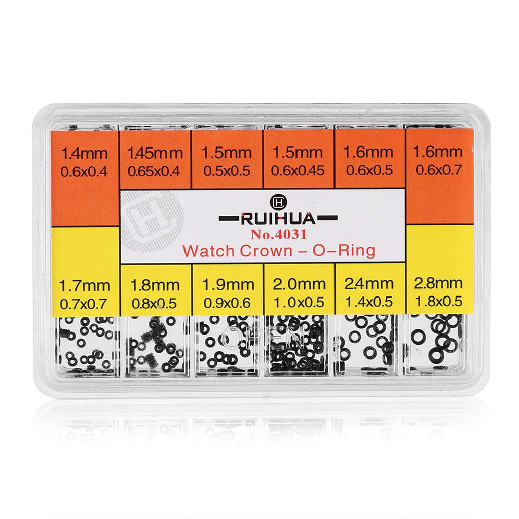 1 Box Watch Crown Rubber O Rings
