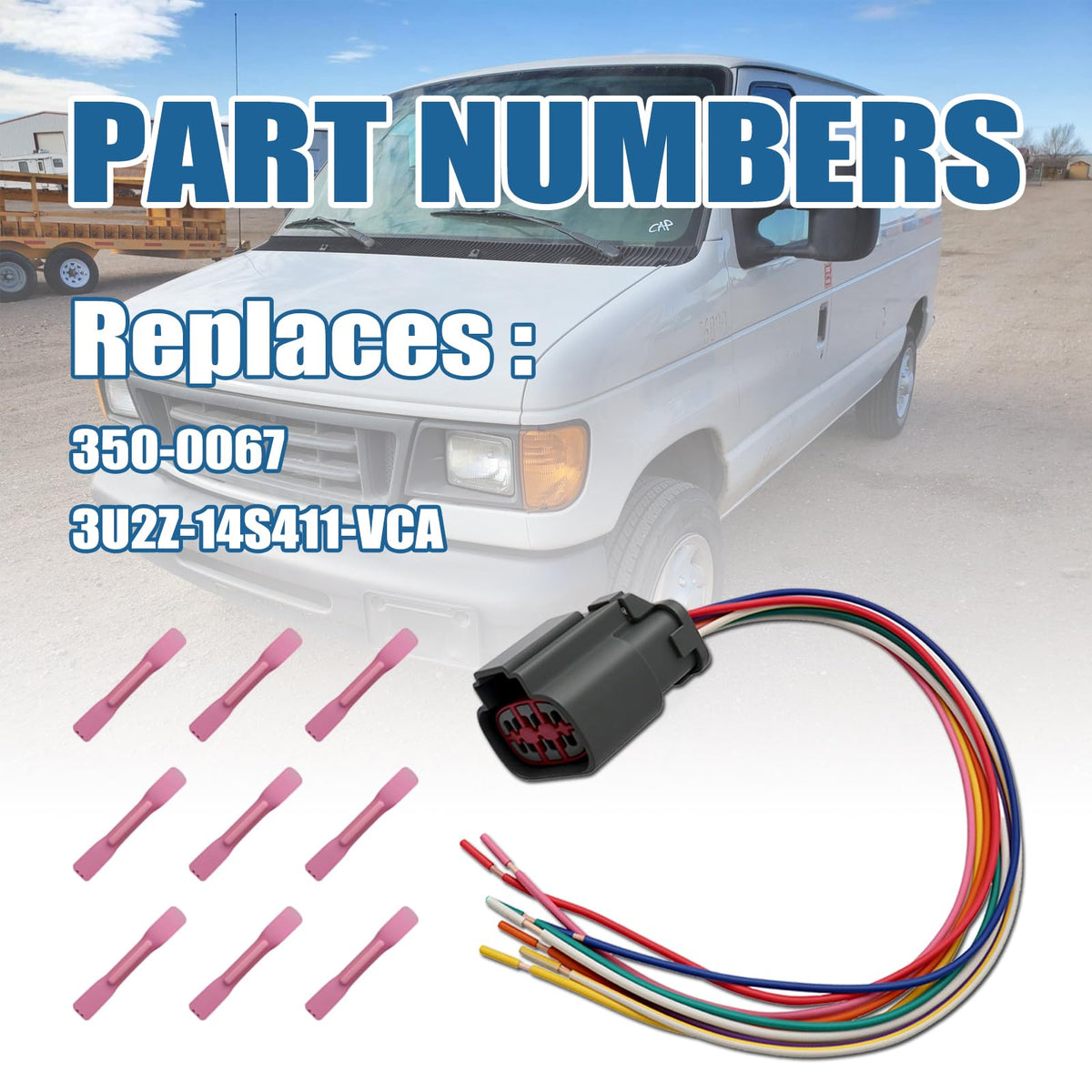 Transmission Solenoid Wire Harness for Ford E4OD/4R100 95-07
