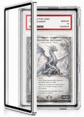 Slab Guard Fits PSA Slab, Magnetic Graded Card Case with UV Glass, Silver